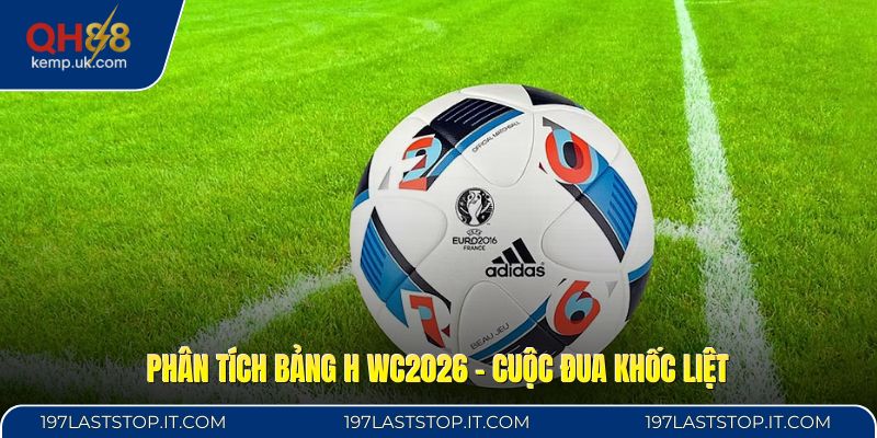 Phân Tích Bảng H WC2026 - Cuộc Đua Khốc Liệt